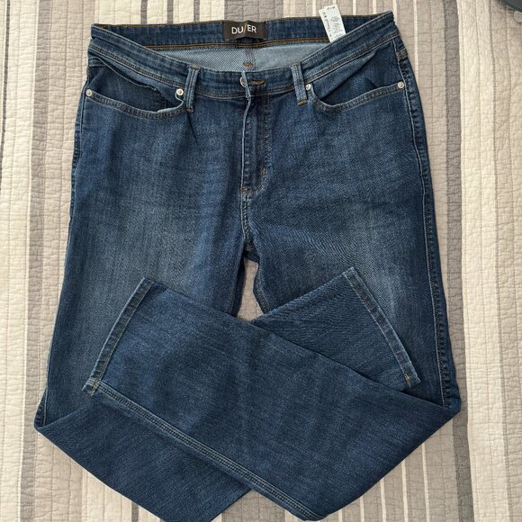 DU/ER Men's Performance L2X Denim Jeans Slim 36x32 - Picture 1 of 3